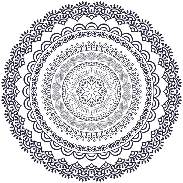 Mandala indiano vettoriale — Vettoriale Stock