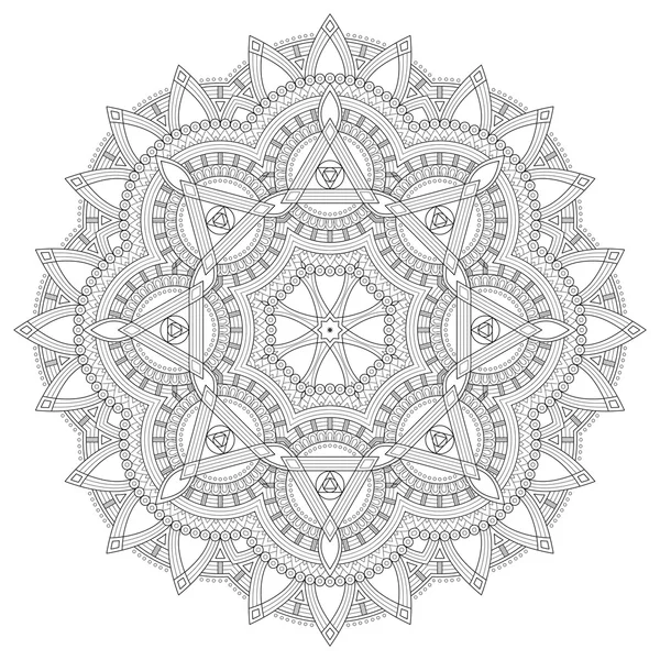 Vektorindian Mandala — Stock vektor