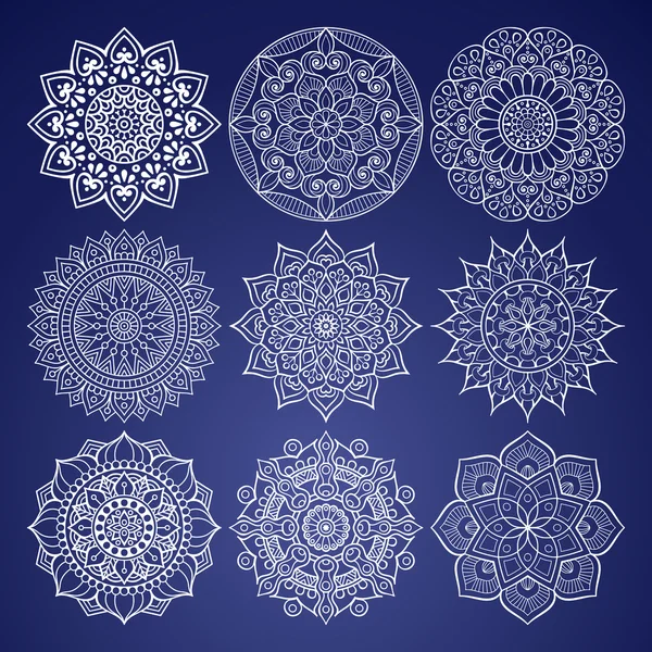 Vector indian Mandala — Stock Vector