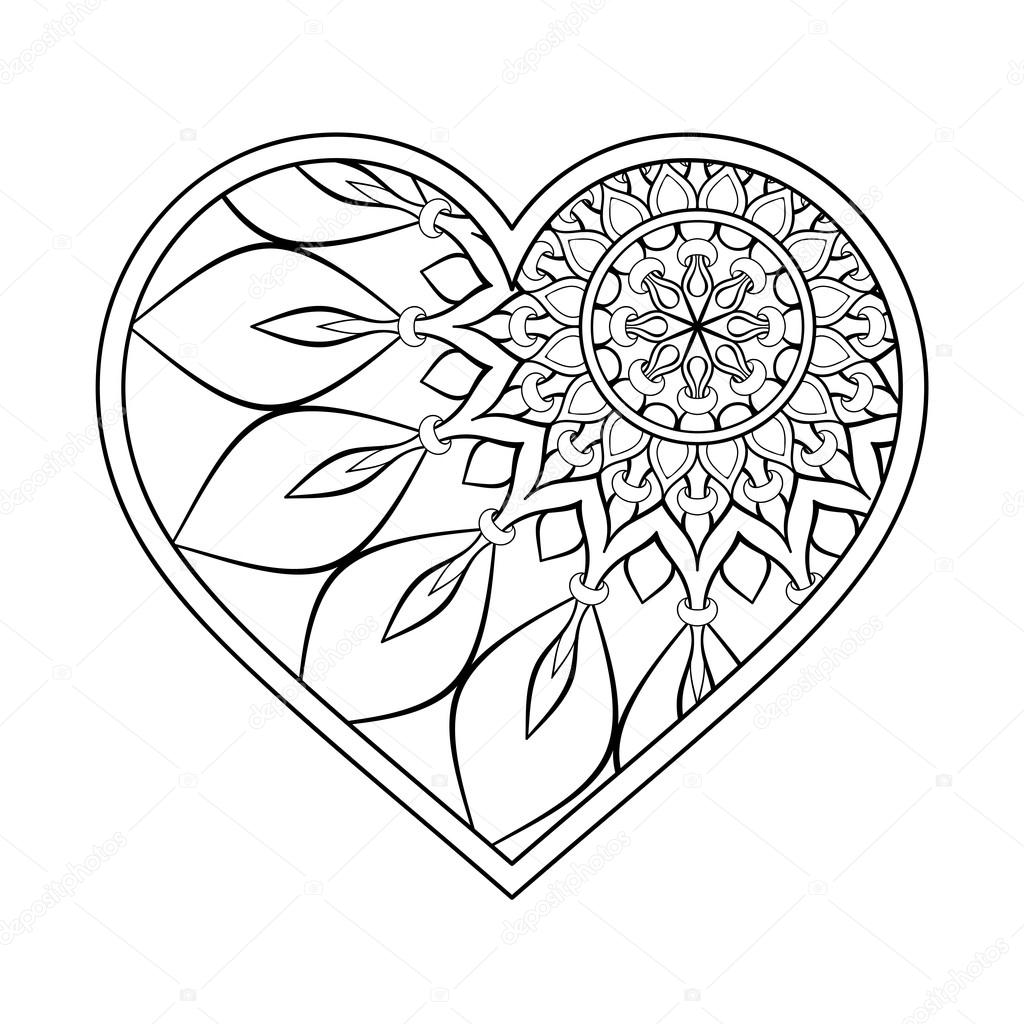 Vector ornamental Heart