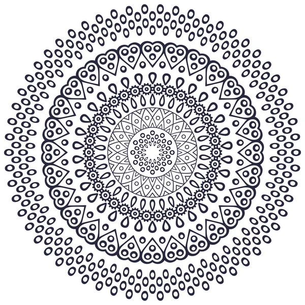 Mandala indiano vettoriale — Vettoriale Stock