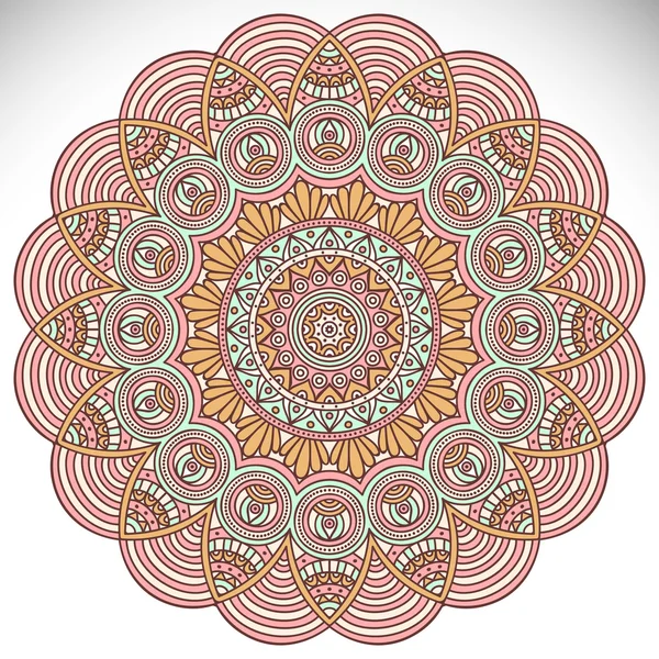 Vector indian Mandala — Stock Vector