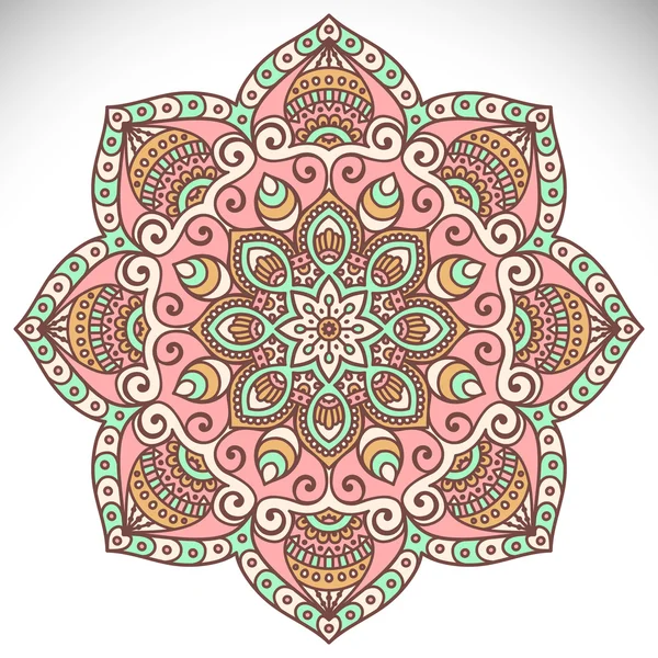 Vector indian Mandala — Stock Vector