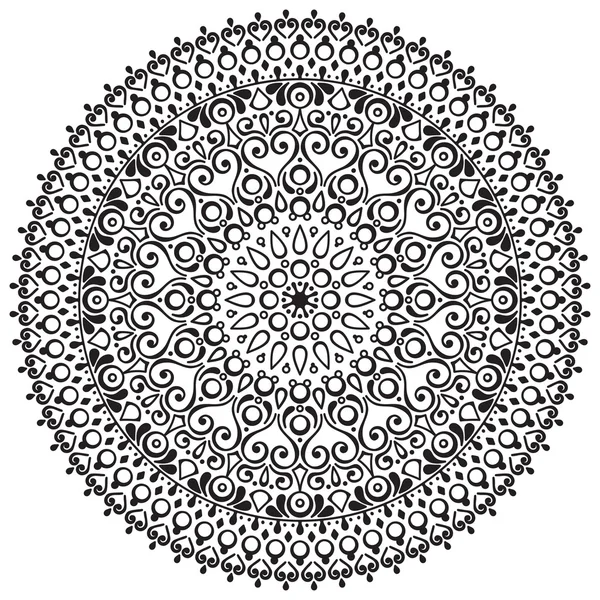 Vektör Hintli Mandala