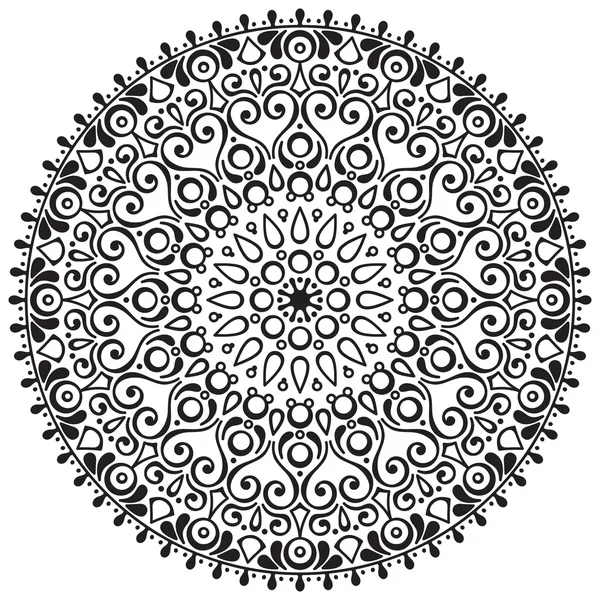 Vektör Hintli Mandala