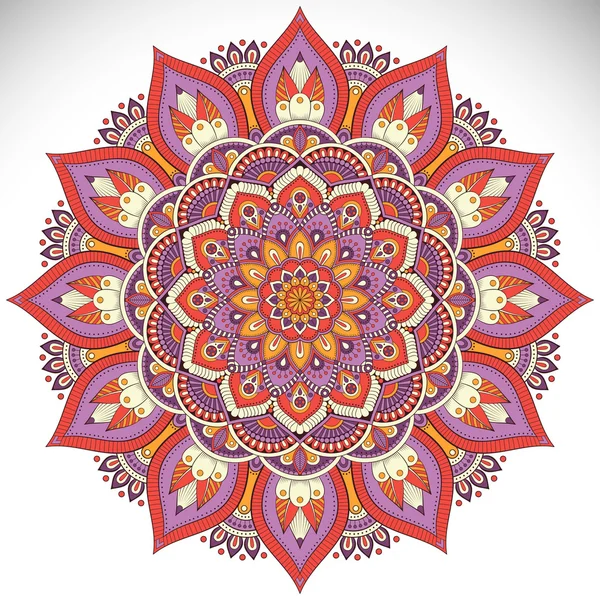 Vector indio Mandala — Archivo Imágenes Vectoriales