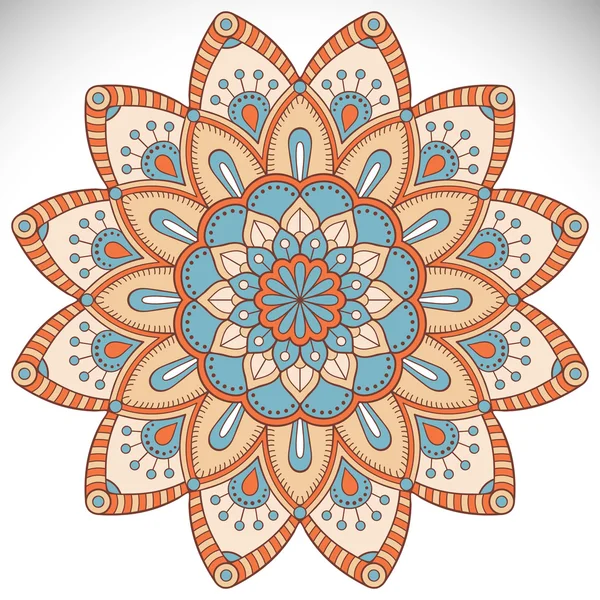 Mandala indiano vettoriale — Vettoriale Stock