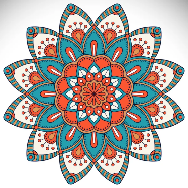 Mandala indien vecteur — Image vectorielle