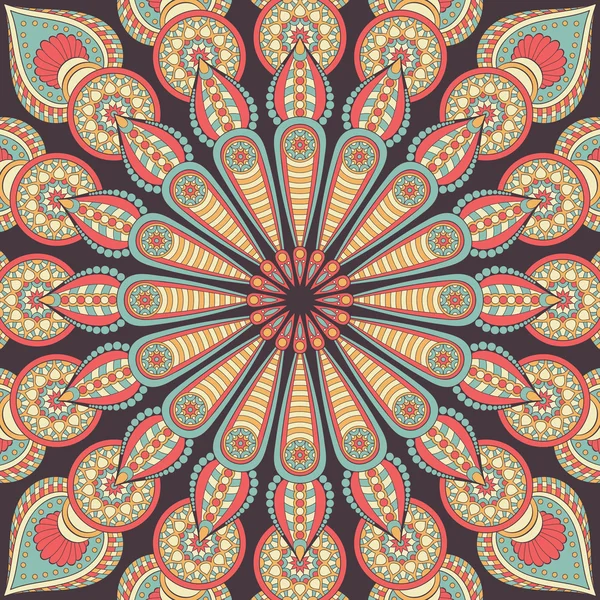 Mandala indiano vettoriale — Vettoriale Stock