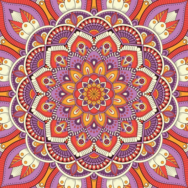 Mandala indiano vettoriale — Vettoriale Stock