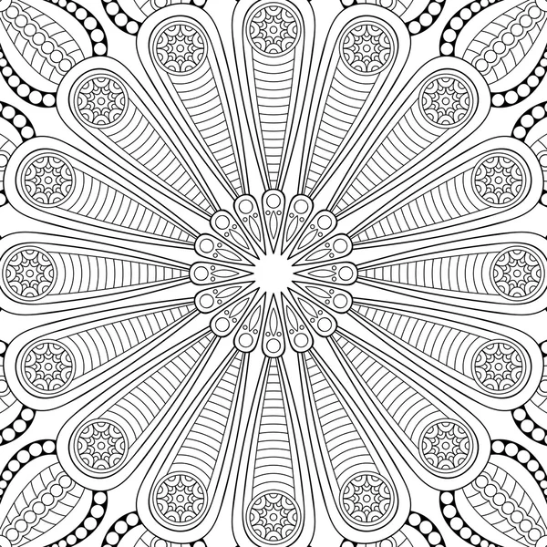 Mandala indien vecteur — Image vectorielle
