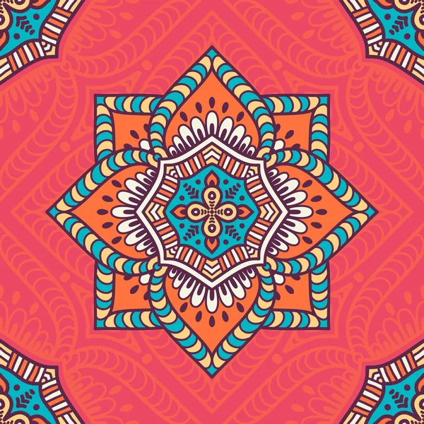 etnik çiçek seamless modeli