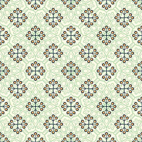 etnik çiçek seamless modeli