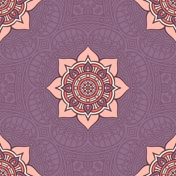 etnik çiçek seamless modeli