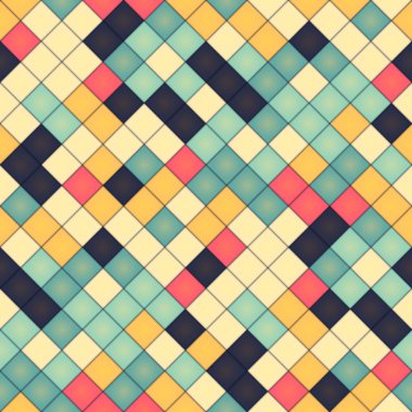 etnik çiçek seamless modeli