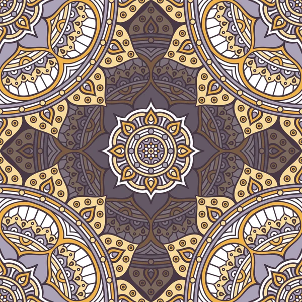 etnik çiçek seamless modeli