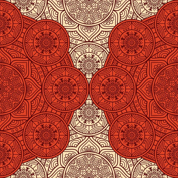 etnik çiçek seamless modeli