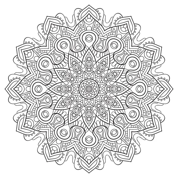 Vektör Hintli Mandala