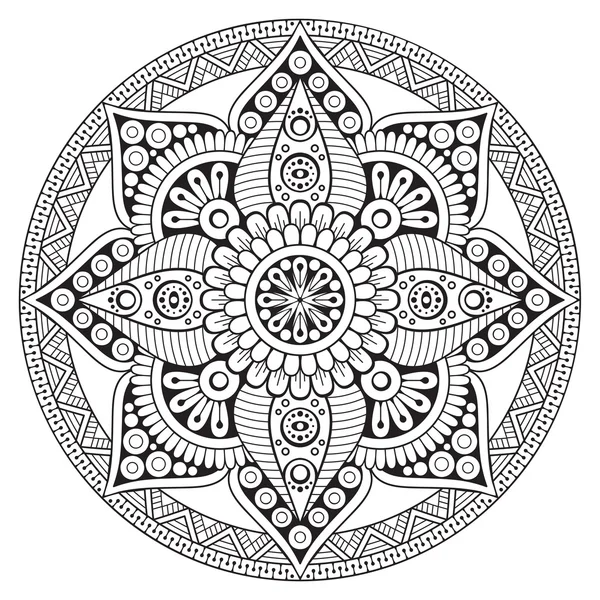 Download Mandala with owl — Stock Vector © MikaBesfamilnaya #160203384