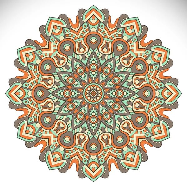 Vektör Hintli Mandala