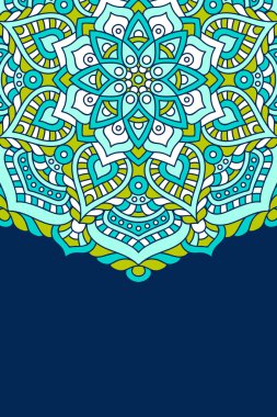 Mandala vektör arka plan