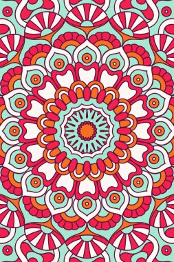 Vektör Hint Mandala arka plan