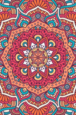 Vektör Hint Mandala arka plan