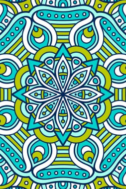 Vektör Hint Mandala arka plan