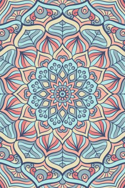 Vektör Hint Mandala arka plan