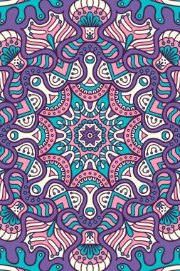 Vektör Hint Mandala arka plan