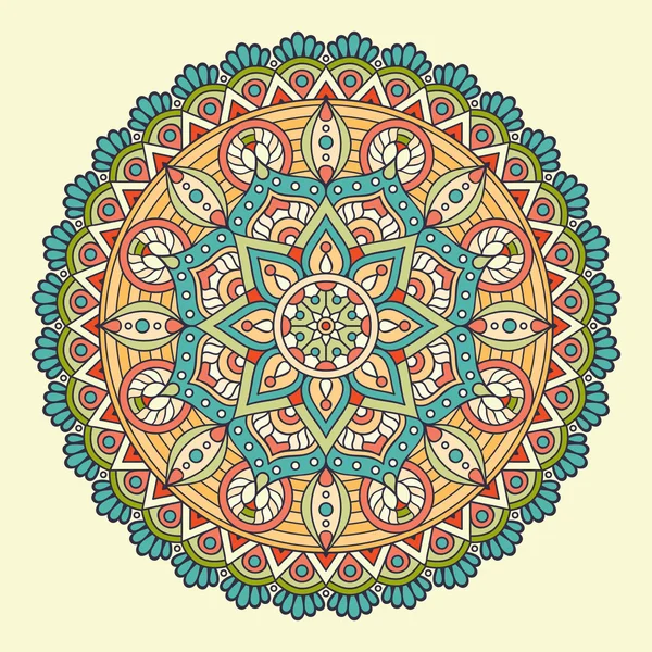 Vector indio Mandala — Archivo Imágenes Vectoriales