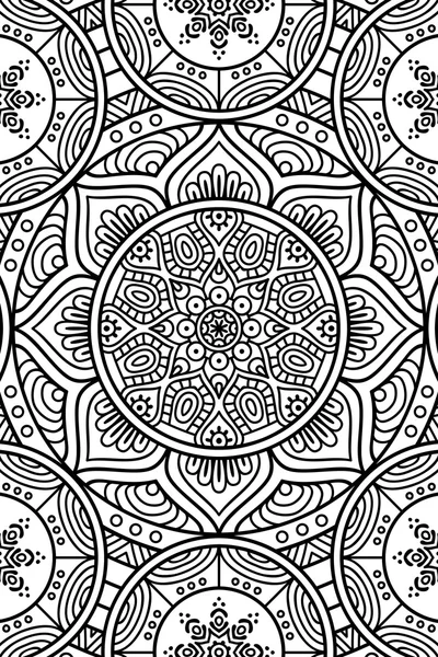 Vecteur indien Mandala fond — Image vectorielle