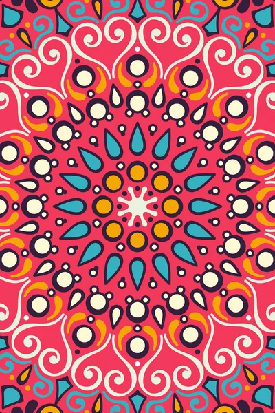 Vecteur indien Mandala fond — Image vectorielle