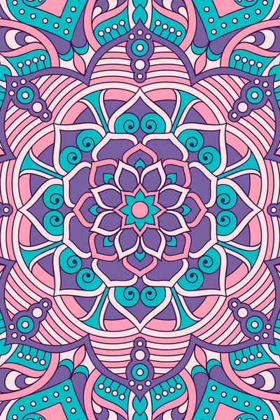 Vector indio Mandala fondo — Vector de stock