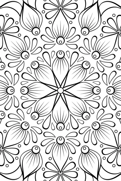 Vecteur indien Mandala fond — Image vectorielle