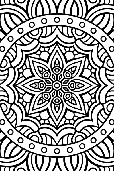 Vector indio Mandala fondo — Vector de stock