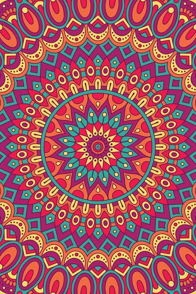 Vecteur indien Mandala fond — Image vectorielle