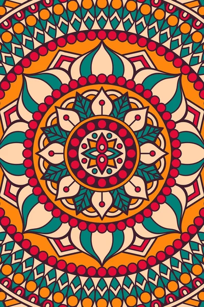 Vektör Hint Mandala arka plan