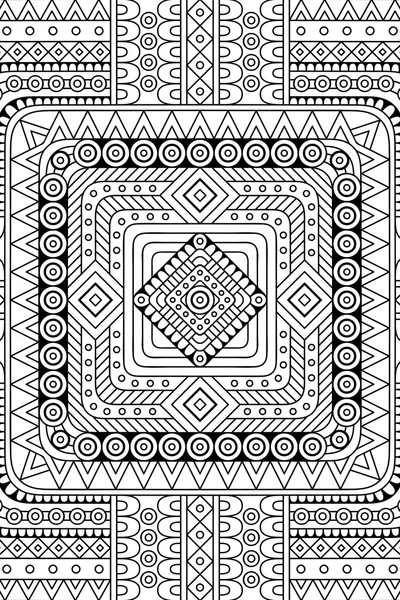 Vecteur indien Mandala fond — Image vectorielle