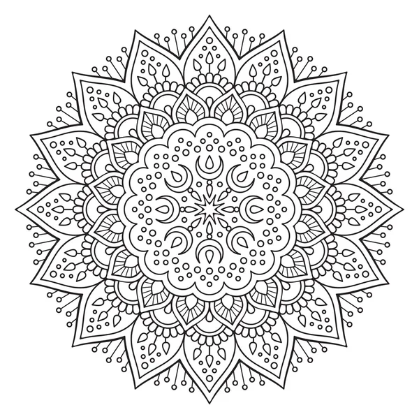 Vector indio Mandala — Archivo Imágenes Vectoriales