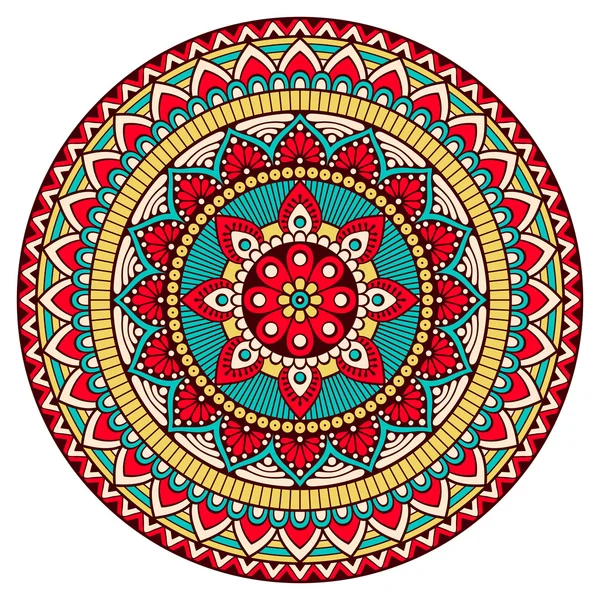 Mandala indiano vettoriale — Vettoriale Stock