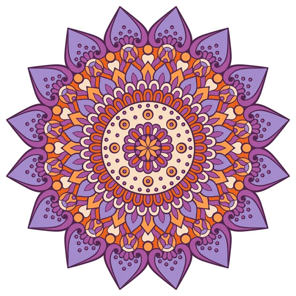 Vector indio Mandala — Vector de stock