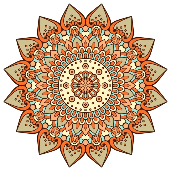 Vektorindian Mandala — Stock vektor