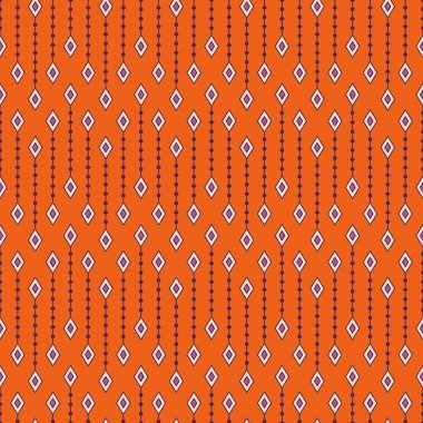 etnik çiçek seamless modeli