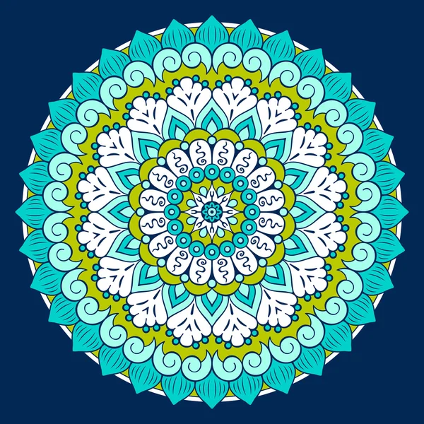 Vectorindiaan Mandala — Stockvector