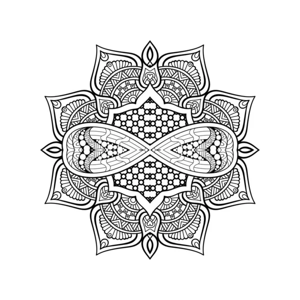 Wektor indyjski Mandala — Wektor stockowy