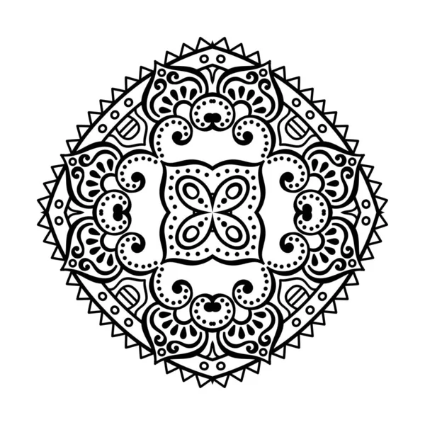 Mandala indien vecteur — Image vectorielle