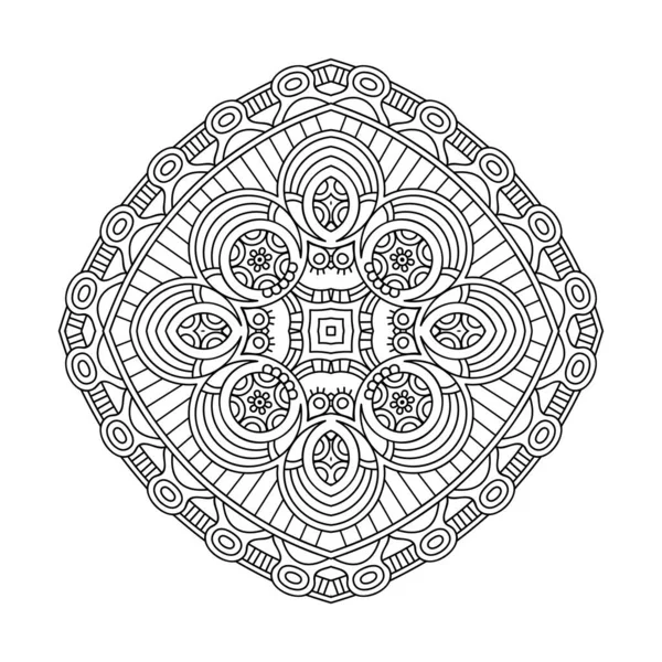 Vetor indiano Mandala — Vetor de Stock