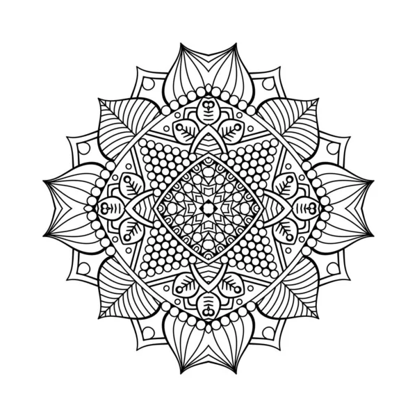 Vetor indiano Mandala — Vetor de Stock