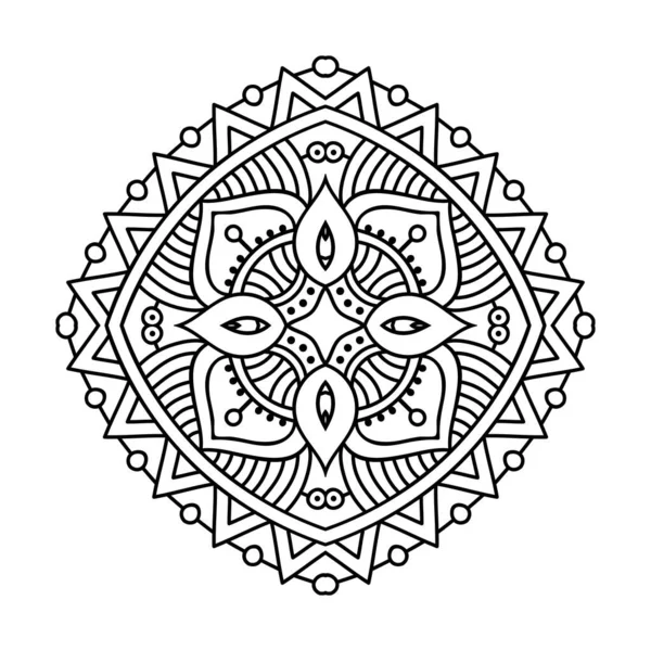 Vektorindian Mandala — Stock vektor